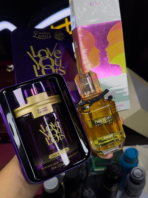 2 Perfumes Deal – Love You Lots & Twilight by Lattafa | 100% Original Fragrances