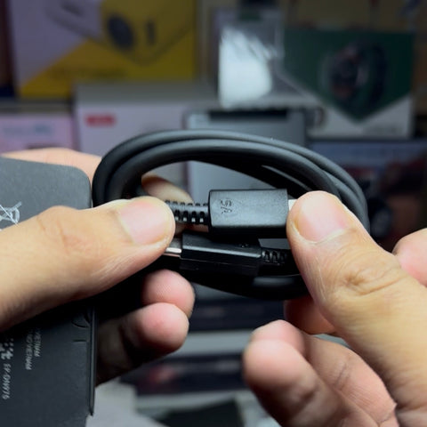 Samsung 65W Trio Charger | Dual USB-C + USB-A | C-to-C Cable | Made in Vietnam