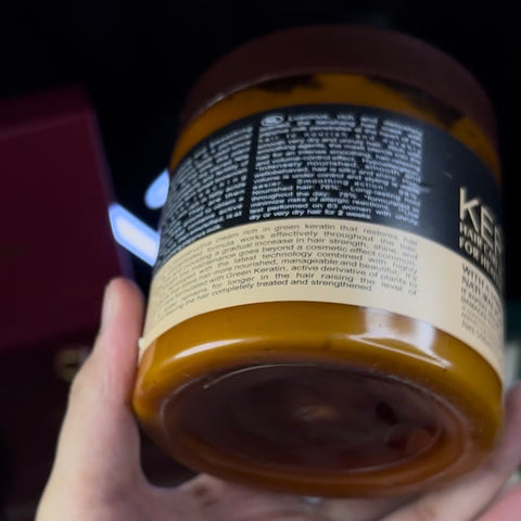 Hair Keratin Mask 500ml – Deep Repair & Smoothening Treatment for Dry & Damaged Hair