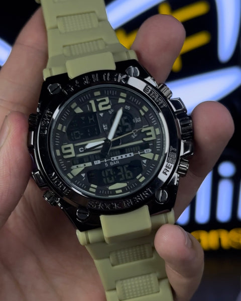 Casio Edifice Dual Time Watch – Metal Dial | Made in Thailand | Premium Masterclone