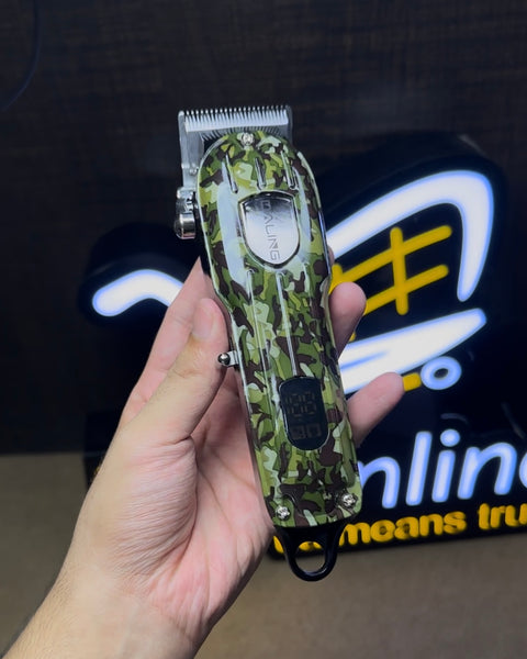 Daling Professional Salon Army‑Style Trimmer – Sturdy Metal Build & Precision Cutting