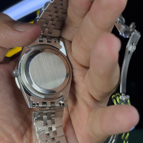 Rolex Female Masterclone Watch – Day & Date Feature with Shining Beads Design