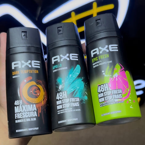 AXE 3 Body Sprays Deal – Made in Argentina | Long-Lasting Fragrance Combo for Men